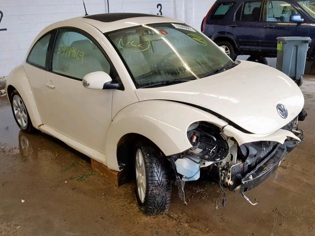 3VWRW31C07M512779 - 2007 VOLKSWAGEN NEW BEETLE Weiß Foto 1