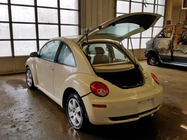 3VWRW31C07M512779 - 2007 VOLKSWAGEN NEW BEETLE Weiß Foto 3