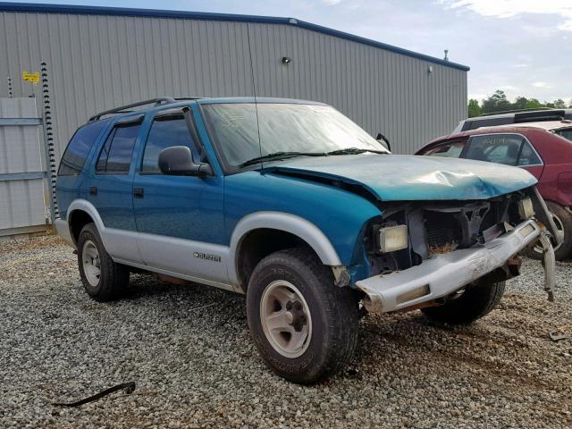 1GNCS13W3S2128759 - 1995 CHEVROLET BLAZER GREEN photo 1