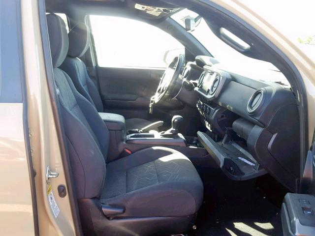 3TMCZ5AN8HM048591 - 2017 TOYOTA TACOMA DOU თაფლისფერი ფოტო 5
