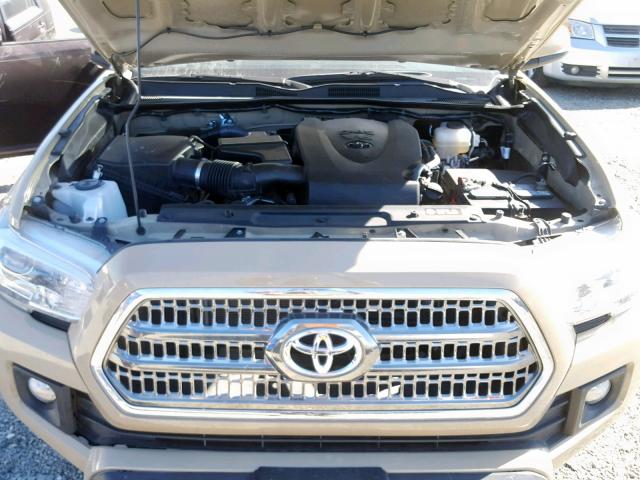 3TMCZ5AN8HM048591 - 2017 TOYOTA TACOMA DOU თაფლისფერი ფოტო 7