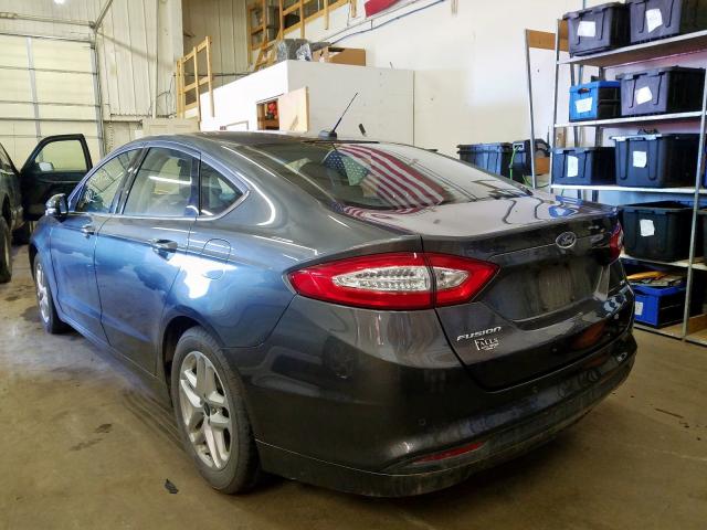 1FA6P0HD6G5125410 - 2016 FORD FUSION SE  photo 3