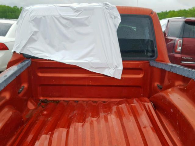 1FTYR10C8WPA48046 - 1998 FORD RANGER ORANGE photo 6