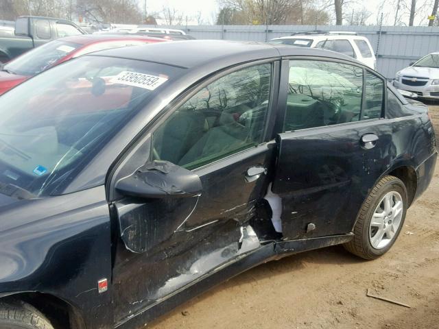 1G8AJ55F16Z183306 - 2006 SATURN ION LEVEL BLACK photo 10