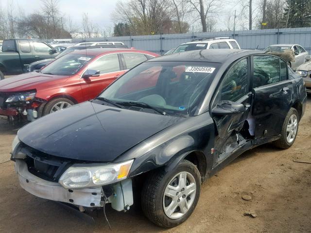 1G8AJ55F16Z183306 - 2006 SATURN ION LEVEL BLACK photo 2