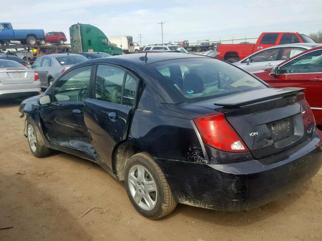 1G8AJ55F16Z183306 - 2006 SATURN ION LEVEL BLACK photo 3