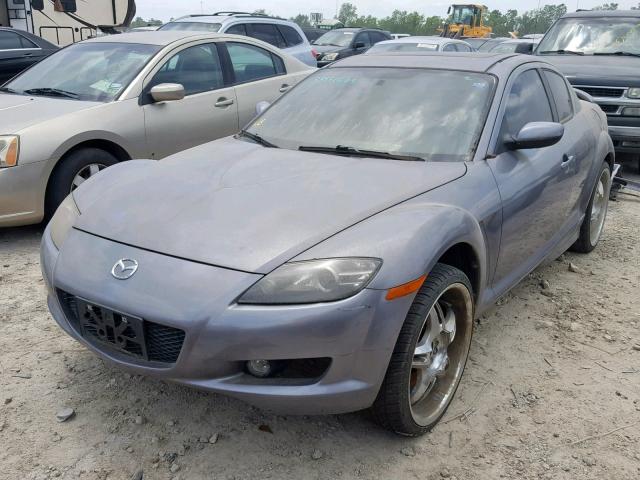 JM1FE173540138950 - 2004 MAZDA RX8 SILVER photo 2