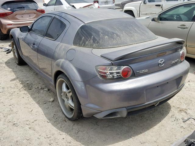 JM1FE173540138950 - 2004 MAZDA RX8 SILVER photo 3