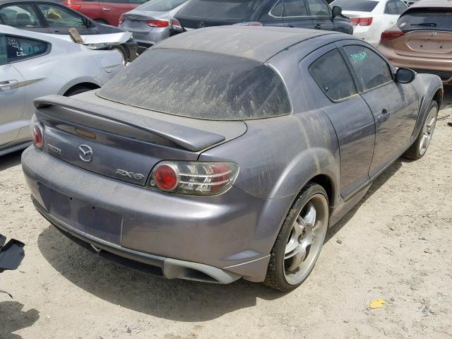 JM1FE173540138950 - 2004 MAZDA RX8 SILVER photo 4