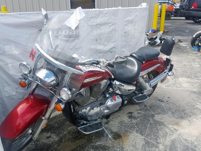 1HFSC52074A101293 - 2004 HONDA VT1300 S RED photo 2