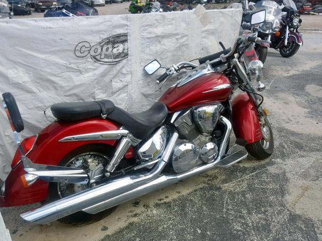 1HFSC52074A101293 - 2004 HONDA VT1300 S RED photo 4