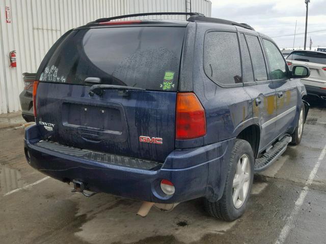 1GKDS13S572222552 - 2007 GMC ENVOY BLUE photo 4