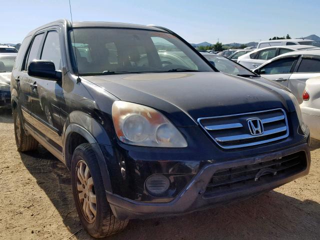 JHLRD78995C035619 - 2005 HONDA CR-V SE BLUE photo 1