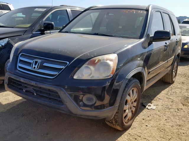 JHLRD78995C035619 - 2005 HONDA CR-V SE BLUE photo 2