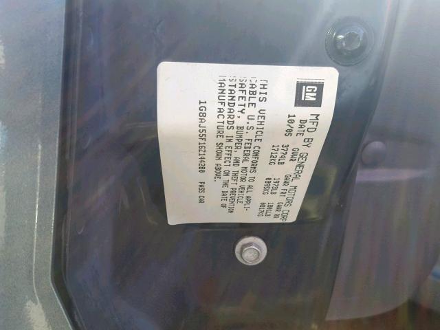 1G8AJ55F16Z144280 - 2006 SATURN ION LEVEL GRAY photo 10