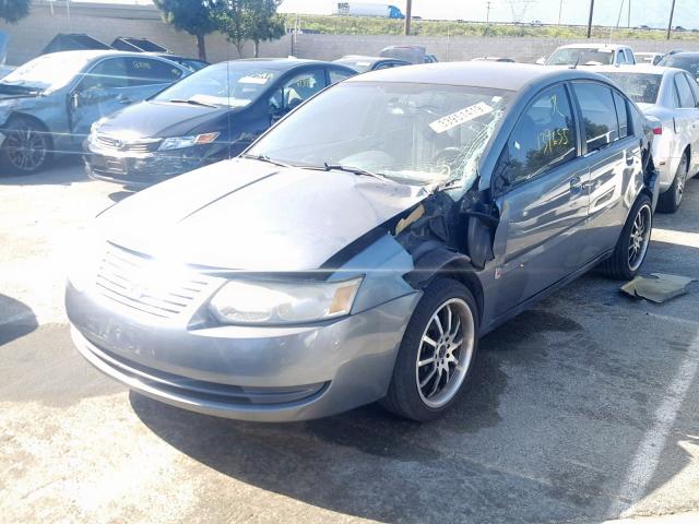 1G8AJ55F16Z144280 - 2006 SATURN ION LEVEL GRAY photo 2