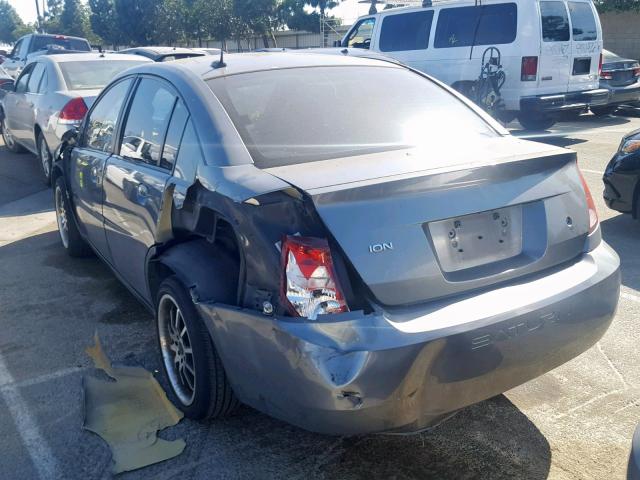 1G8AJ55F16Z144280 - 2006 SATURN ION LEVEL GRAY photo 3