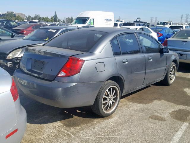 1G8AJ55F16Z144280 - 2006 SATURN ION LEVEL GRAY photo 4