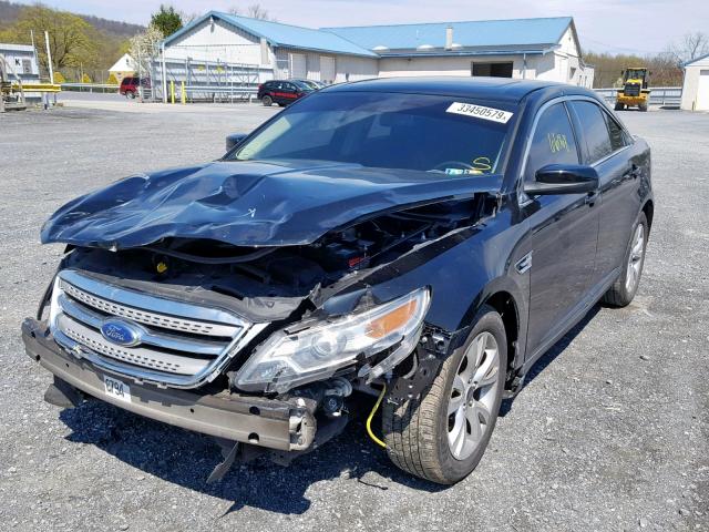 1FAHP2EWXCG121014 - 2012 FORD TAURUS SEL BLACK photo 2