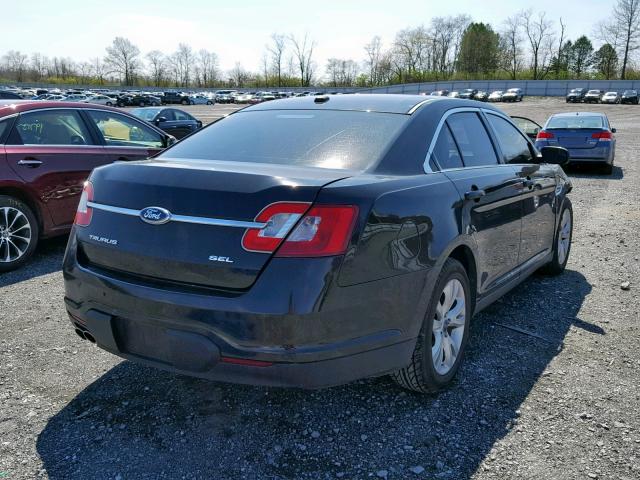 1FAHP2EWXCG121014 - 2012 FORD TAURUS SEL BLACK photo 4