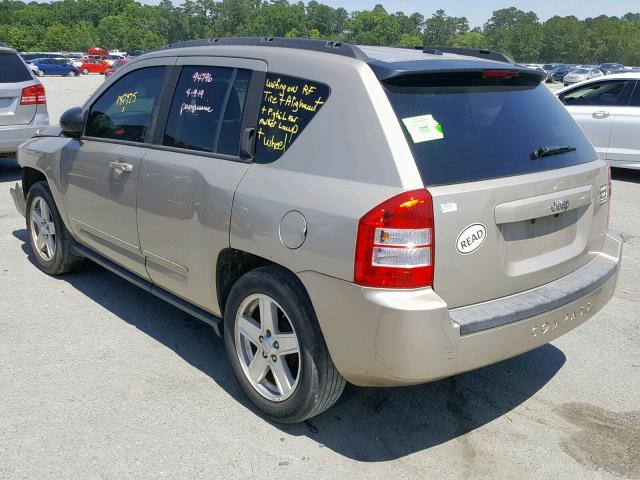 1J4NT4FA4AD515513 - 2010 JEEP COMPASS SP 金色 照片 3