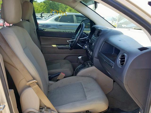 1J4NT4FA4AD515513 - 2010 JEEP COMPASS SP 金色 照片 5