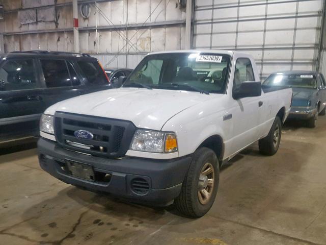 1FTYR10D98PB10307 - 2008 FORD RANGER WHITE photo 2