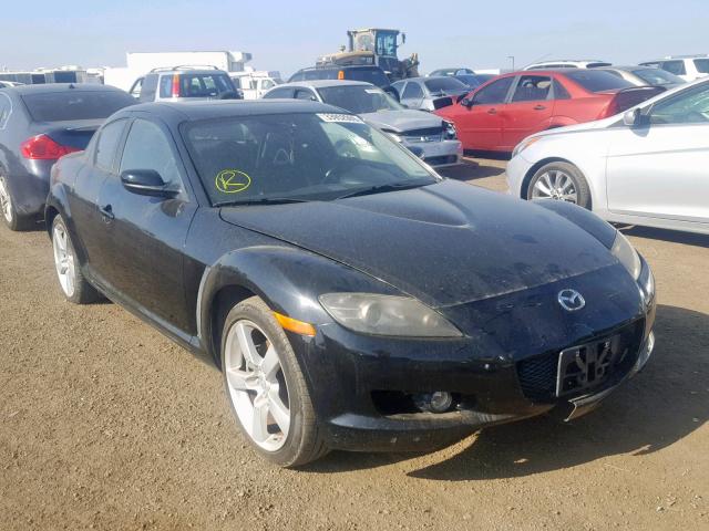 JM1FE17N740114781 - 2004 MAZDA RX8 BLACK photo 1