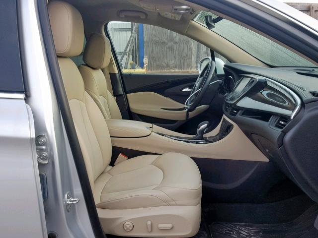 LRBFXASA8HD193163 - 2017 BUICK ENVISION P SILVER photo 5