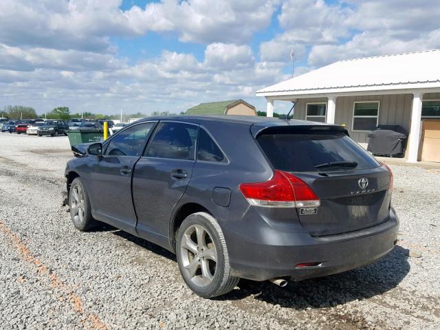 4T3ZK11A89U004367 - 2009 TOYOTA VENZA GRAY photo 3