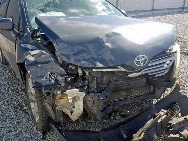 4T3ZK11A89U004367 - 2009 TOYOTA VENZA GRAY photo 9