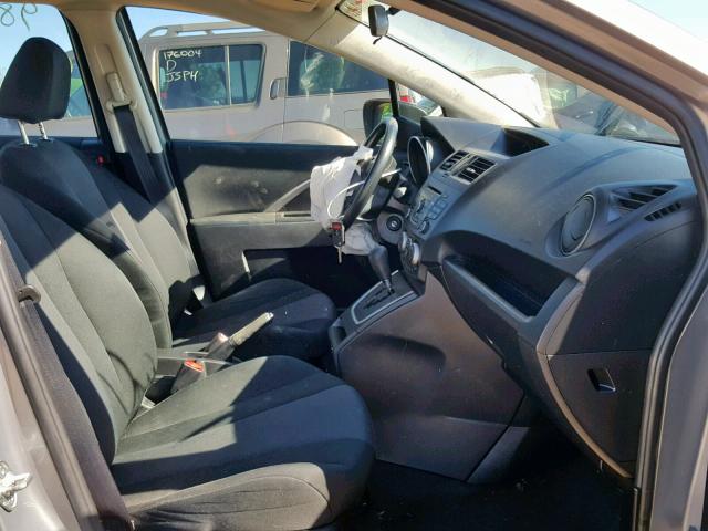 JM1CW2BL5D0147757 - 2013 MAZDA 5 GRAY photo 5