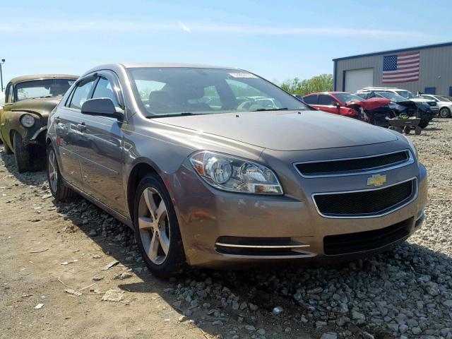 1G1ZC5E11BF389723 - 2011 CHEVROLET MALIBU 1LT BROWN photo 1
