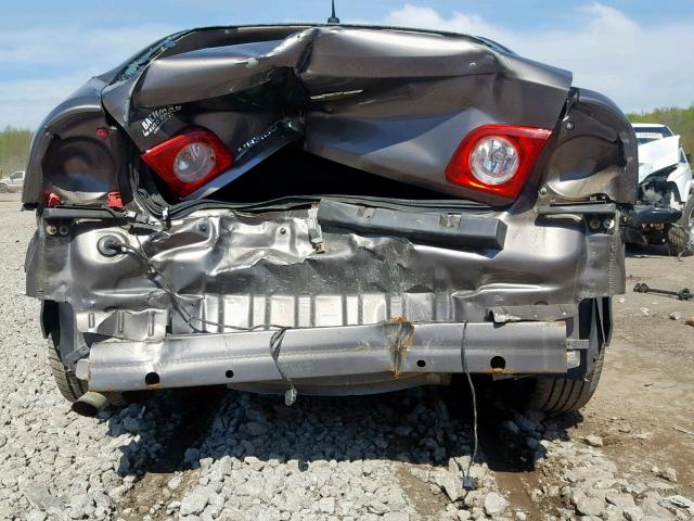 1G1ZC5E11BF389723 - 2011 CHEVROLET MALIBU 1LT BROWN photo 9