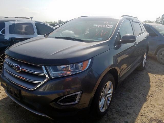 2FMPK3J97GBB31101 - 2016 FORD EDGE SEL  photo 2