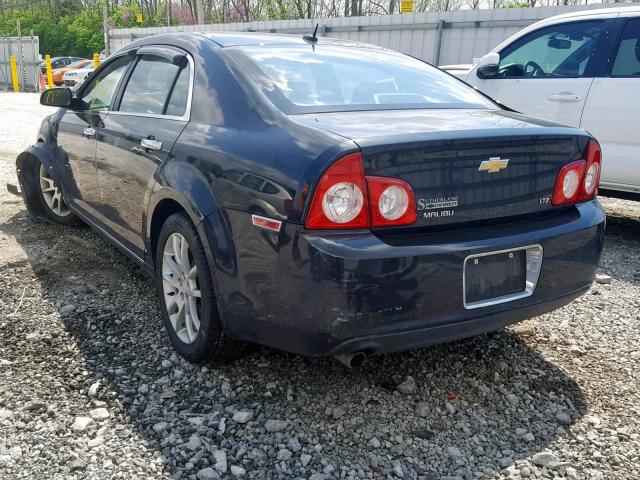 1G1ZK57B69F116280 - 2009 CHEVROLET MALIBU LTZ შავი ფოტო 3