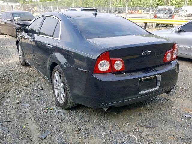 1G1ZK57748F167822 - 2008 CHEVROLET MALIBU LTZ BLACK photo 3