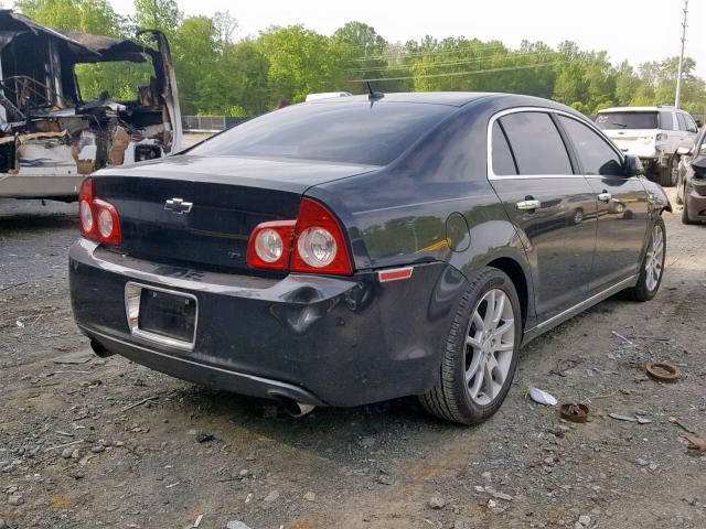 1G1ZK57748F167822 - 2008 CHEVROLET MALIBU LTZ BLACK photo 4