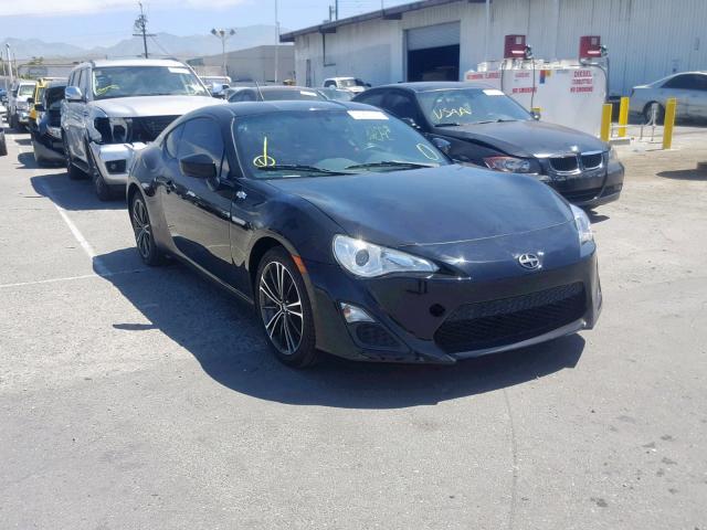 JF1ZNAA18D1724580 - 2013 TOYOTA SCION FR-S BLACK photo 1