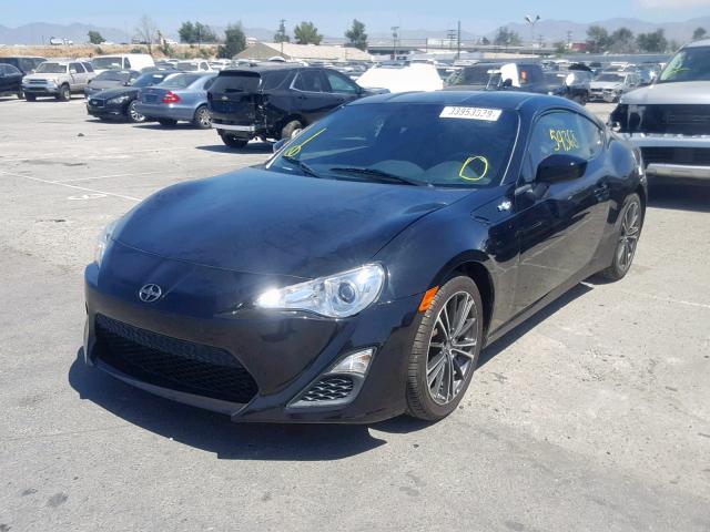 JF1ZNAA18D1724580 - 2013 TOYOTA SCION FR-S BLACK photo 2