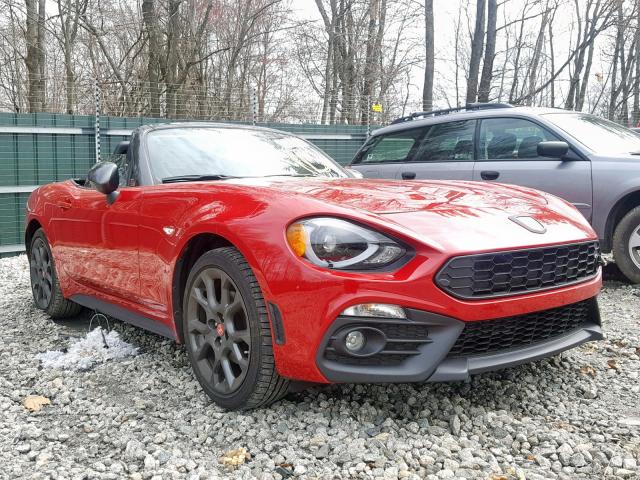 JC1NFAEK7H0118611 - 2017 FIAT 124 SPIDER RED photo 1