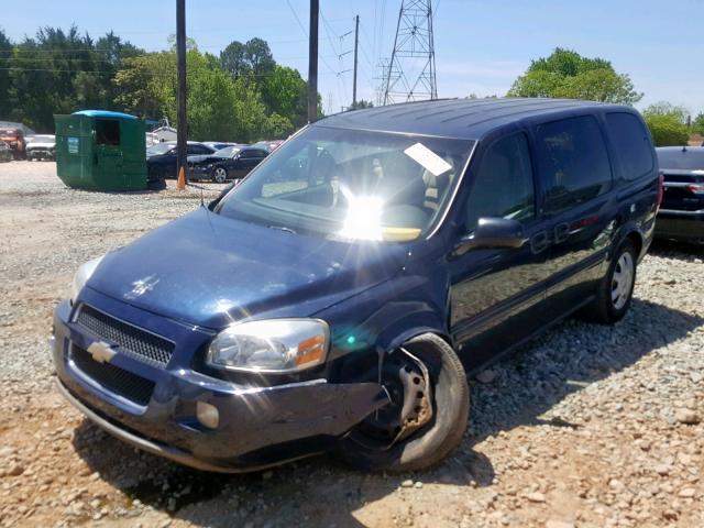 1GNDV23WX7D185487 - 2007 CHEVROLET UPLANDER L 蓝色 照片 2