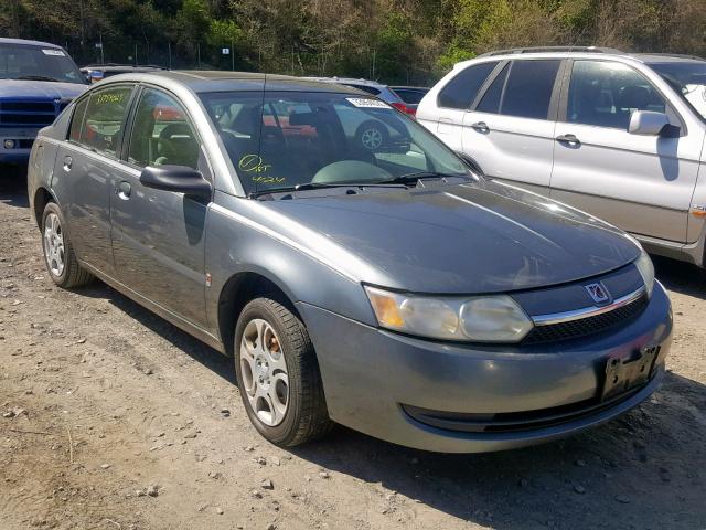 1G8AZ52F24Z177167 - 2004 SATURN ION LEVEL GRAY photo 1
