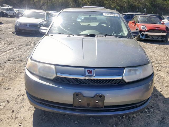 1G8AZ52F24Z177167 - 2004 SATURN ION LEVEL GRAY photo 9