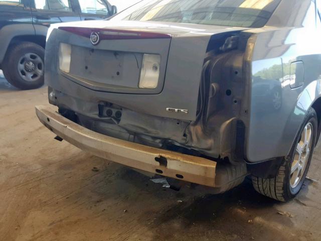 1G6DP577760148381 - 2006 CADILLAC CTS HI FEA GRAY photo 9