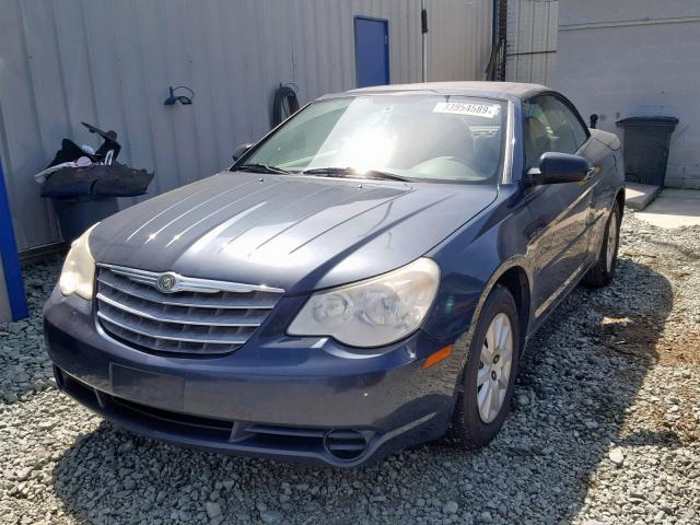 1C3LC45KX8N208962 - 2008 CHRYSLER SEBRING BLUE photo 2