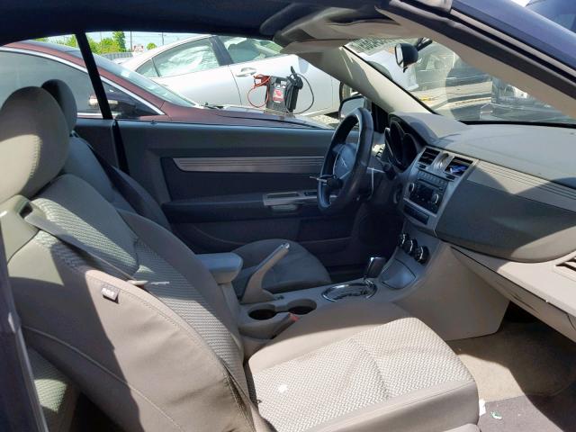 1C3LC45KX8N208962 - 2008 CHRYSLER SEBRING BLUE photo 5