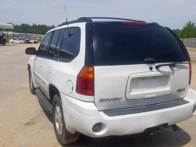 1GKDT13S332312743 - 2003 GMC ENVOY WHITE photo 3