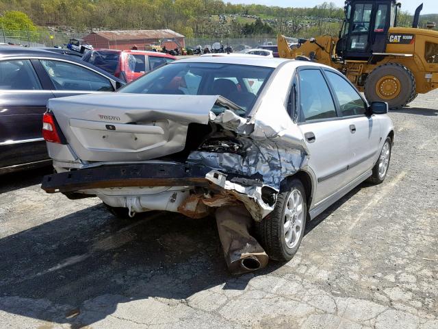 YV1VS29581F617410 - 2001 VOLVO S40 1.9T SILVER photo 4