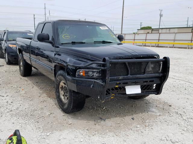 3B7KC23C52M290754 - 2002 DODGE RAM 2500 BLACK photo 1